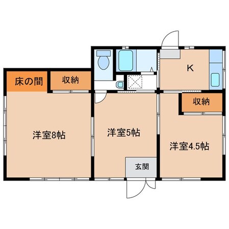 森下アパートの物件間取画像